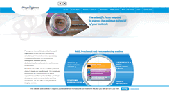 Desktop Screenshot of physiogenex.com